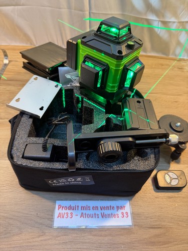 Green laser level 360 - 4d,