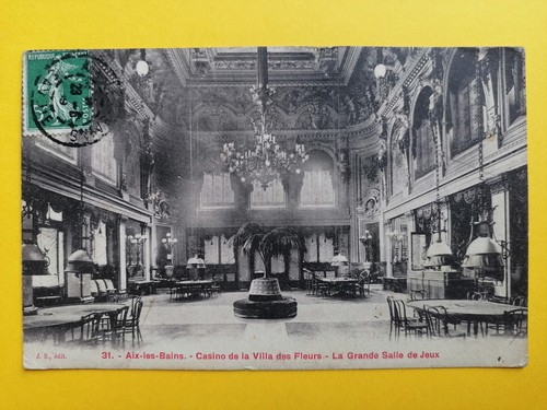 Cpa aix les - cpa, 1909