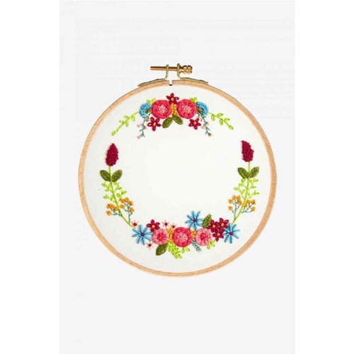 Dmc set broderie - dmc, wreath