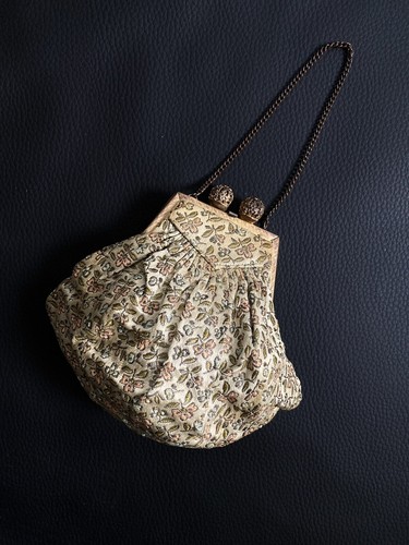 Ancien sac bal aumônière - sac,