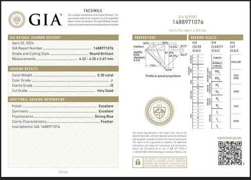 Certifié gia diamant naturel - diamant,