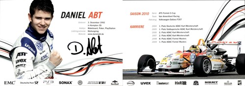 Daniel abt dtm - daniel, autogramme