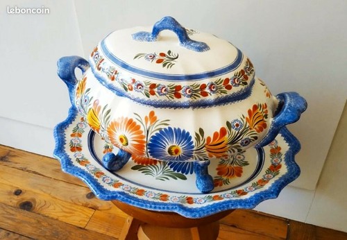 Soupiere faïence henriot - soupiere, de