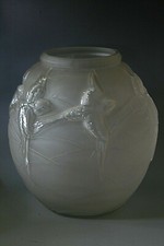 RARE VASE ART DECO ETLING