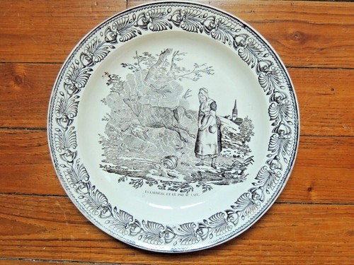 Assiette faïence la - assiette,