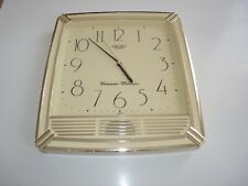 ancienne montre horloge mural seiko qgx206g / japan westminster / fonctionne pas