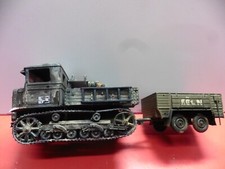 Véhicule militaire - Tracteur chenillé avec remorque - Allemand WW2