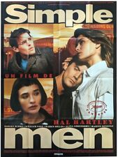 Affiche Pliée 120x160cm SIMPLE MEN (1992) Robert Burke, William Sage TBE