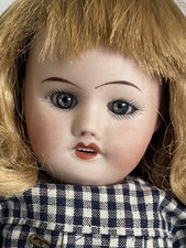 Poupée Ancienne Tête Intacte Porcelaine Bleuette SFBJ Paris 60 8/0 Type Jumeau