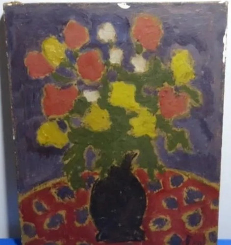 Tableau ancien huile nature - ancien,