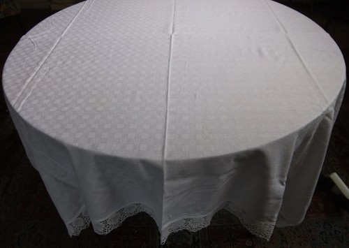 Nappe damassée presque - nappe,
