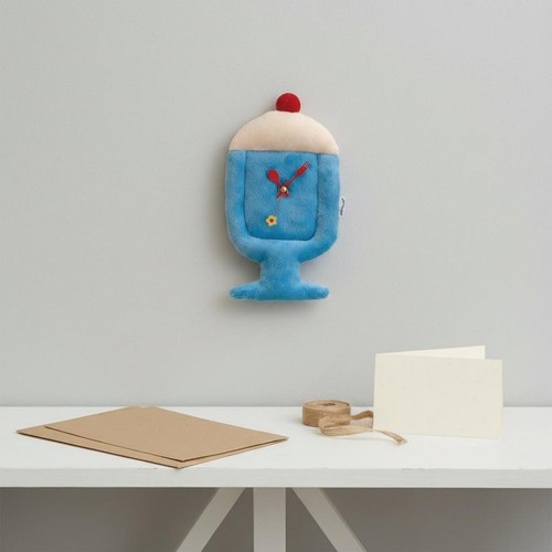 Horloge murale glace - horloge,