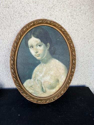 Portrait jeune fille cadre - de,