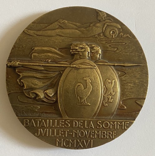 Medaille cuivre delannoy - medaille, de