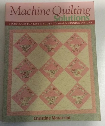 Machine quilting solutions - machine,