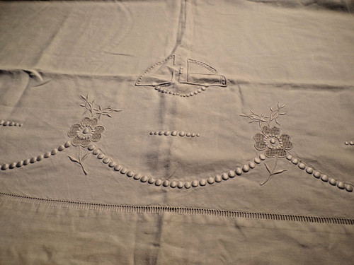 Drap ancien lin - ancien, en