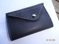 superbe blague a tabac cuir de veau ,agneau ,vachette fait main superbe qualité 