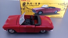 DAN-TOYS(France): PEUGEOT 204 Cabriolet Rouge - 1/43 .