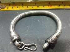 Bain argent indien bracelet - bain,
