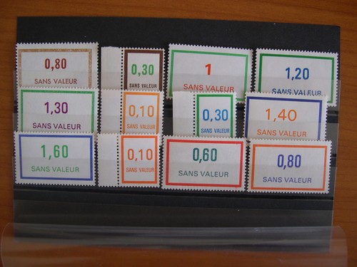 Lot timbres fictifs - lot, 12