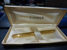 stylo Parker vermeil plume