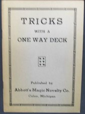 Tricks With A One Way Deck