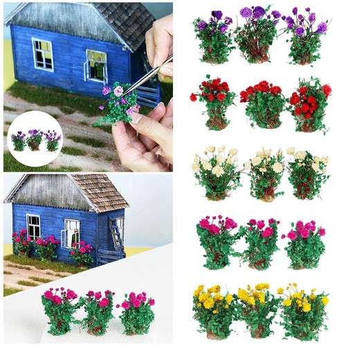 Lot fleurs miniatures - 3,