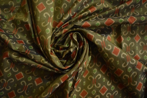 Tissu artisanal soie - tissu,