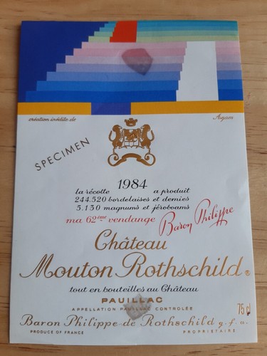 étiquette vin mouton - étiquette,
