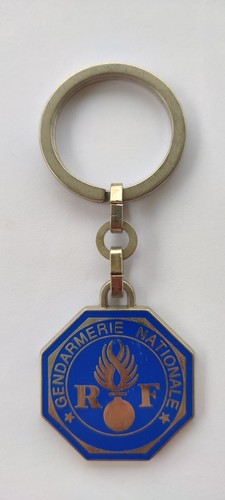 Porte clé cachet gendarmerie - porte,