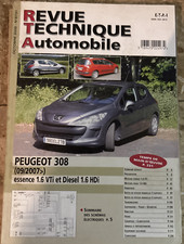 Revue technique Peugeot 308 1.6 vti 1.6 hdi diesel Essence Depuis 2007 3 5 P Sw