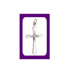 Pendentif croix rayon soleil