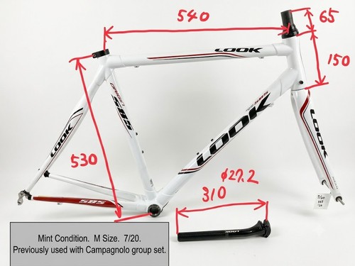 Look 585 carbon road bike - carbon,