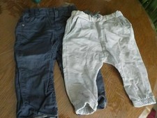 Lot de 2 Pantalons - Zara et TAO - taille 12 mois -