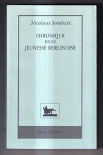 NICOLAUS SOMBART: CHRONIQUE