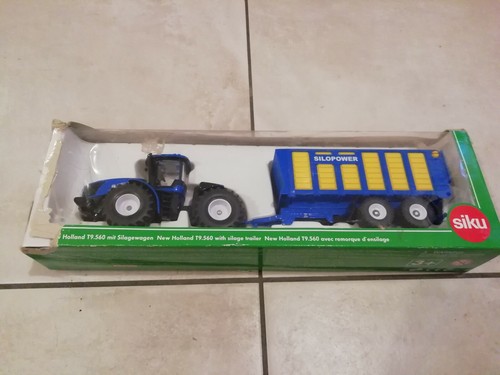 Siku 1947 tracteur new holland - tracteur,