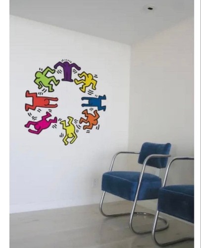 New keith haring - new, dancers