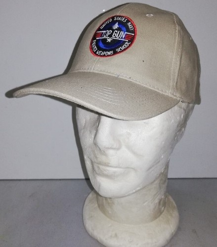 Casquette beige top gun - gun, f14
