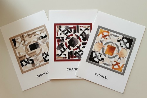 Lot cartes chanel - 3,
