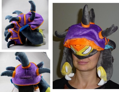 Chapeau peluche rammus - chapeau,