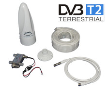 Glomex Avior Numérique TV DVB-T2 Antenne HD Caravane Bateau Camping TV Haut