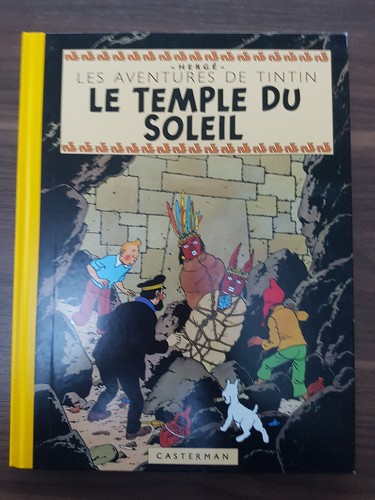 Tintin temple soleil - tintin,