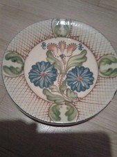 Plat de décor terre cuite