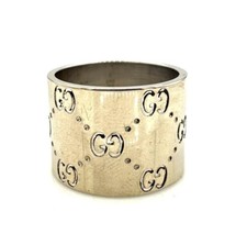 GUCCI - Icon - Bague or 18 carats 13,62 g - Monogramme GG