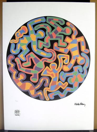 Keith haring 1958 - 1958-1990, "monkey