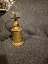 Lampe pigeon ancienne avec