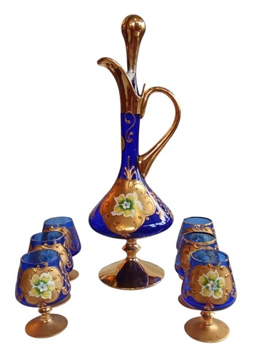 Ancien service verres carafe - ancien,