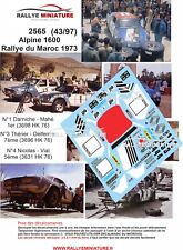 DECALS 1/24 REF 2565 ALPINE