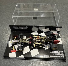 Formule 1 MINICHAMPS LOTUS RENAULT F1 K. RAIKKONEN Winner Abu Dhabi 2012 Limitée