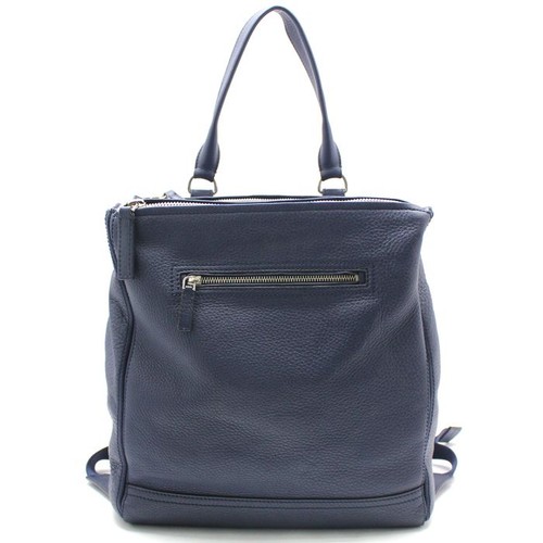 Givenchy navy calf - givenchy, leather